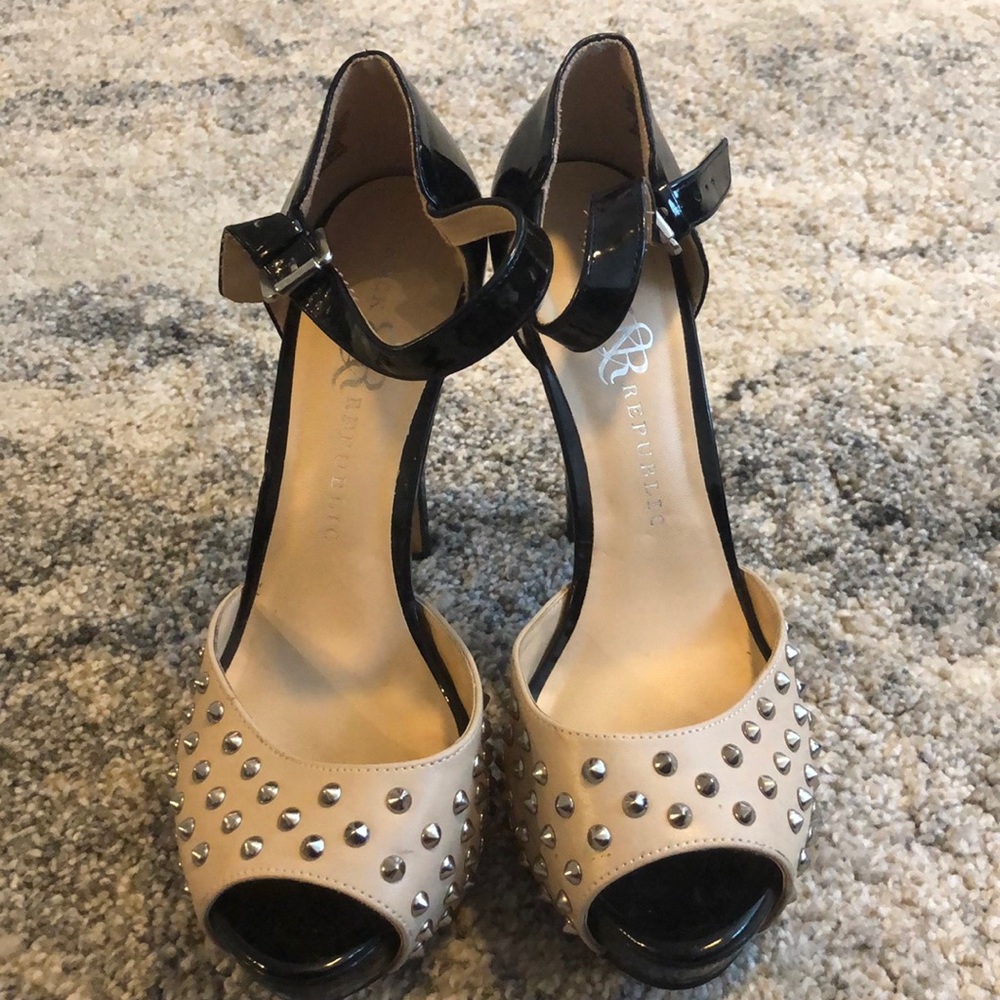Stud heels
